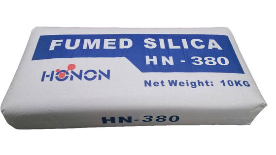 Industrial 99.8% Hydrophilic Fumed Silica HN-380 JiangSu Honon
